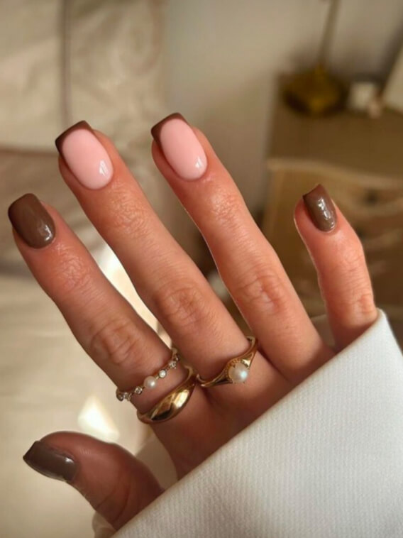 short nails inspiration look 1