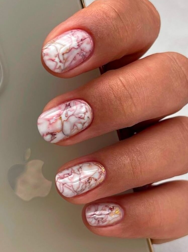 Short square nails, short chic nails with birthday nails, simple oval nails, valentine s day, baddie style.
