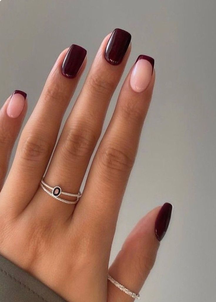 pretty fall nails autumn, nail ideas fall simple