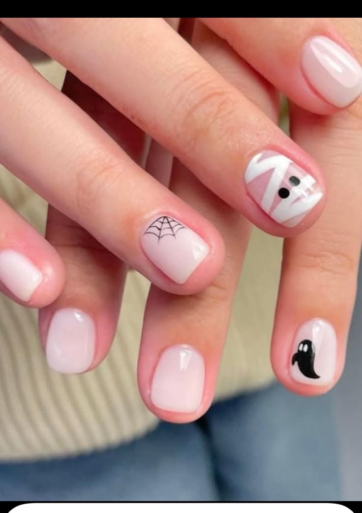 Halloween nails easy simple with halloween manicure ideas