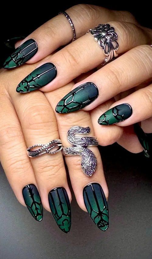 Classy halloween nails simple with halloween short nails ideas