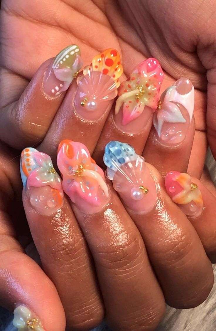 Simple square nails with hippie boho simple style, short christmas nail designs, spring gel nails gothic summer 2026.