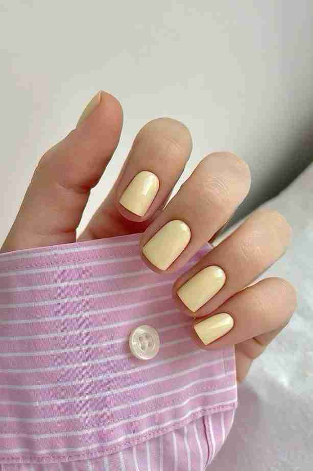 Square acrylic nails designs, yellow square nails, snowflake nails, valentines, short valentines