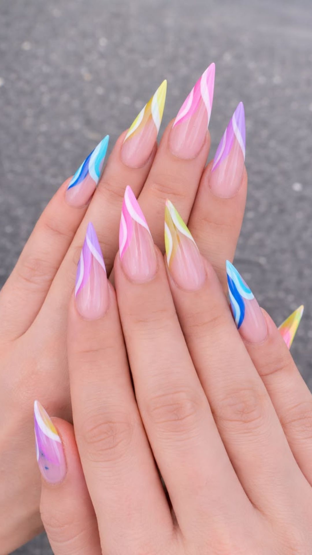 Red stiletto nails, bling stiletto nails, coffin shape nails, maroon stiletto nails, chrome, trendy