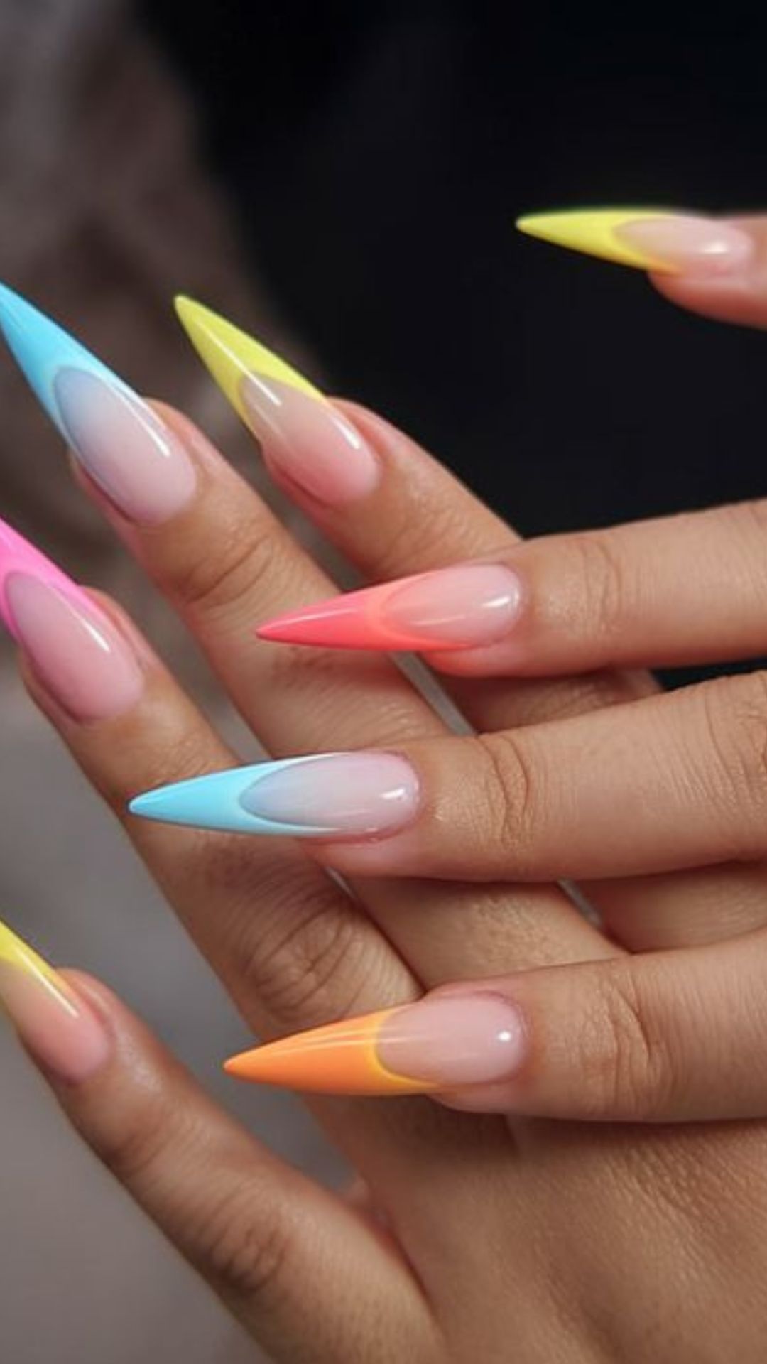 Short stiletto nails designs, small stiletto nails, stiletto nails designs classy, milky white nails acrylic design, dark red