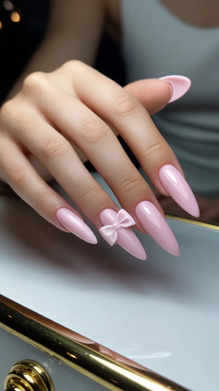 Milky white stiletto nails, cheetah print stiletto nails, medium stiletto nails designs, blue, plain