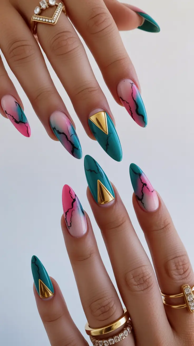 Christmas stiletto nails, soft stiletto nails, summer nails 2026, medium, short french tip