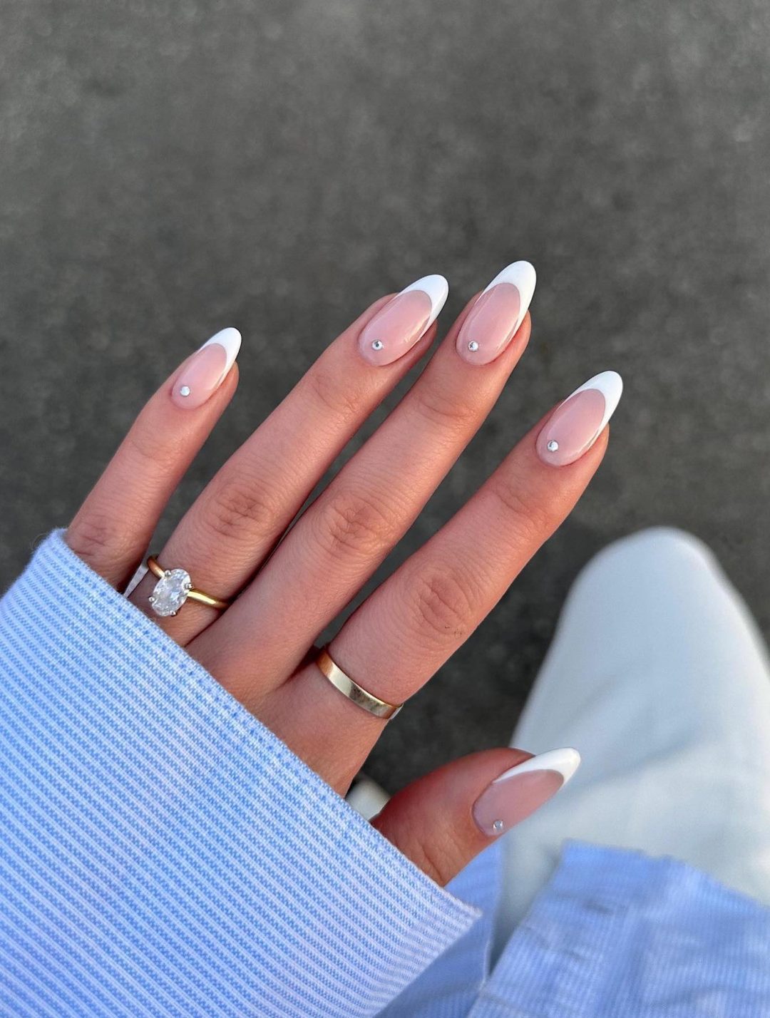 Indian wedding nails featuring bride nails wedding elegant french, perfect for nail art wedding day at the beach.