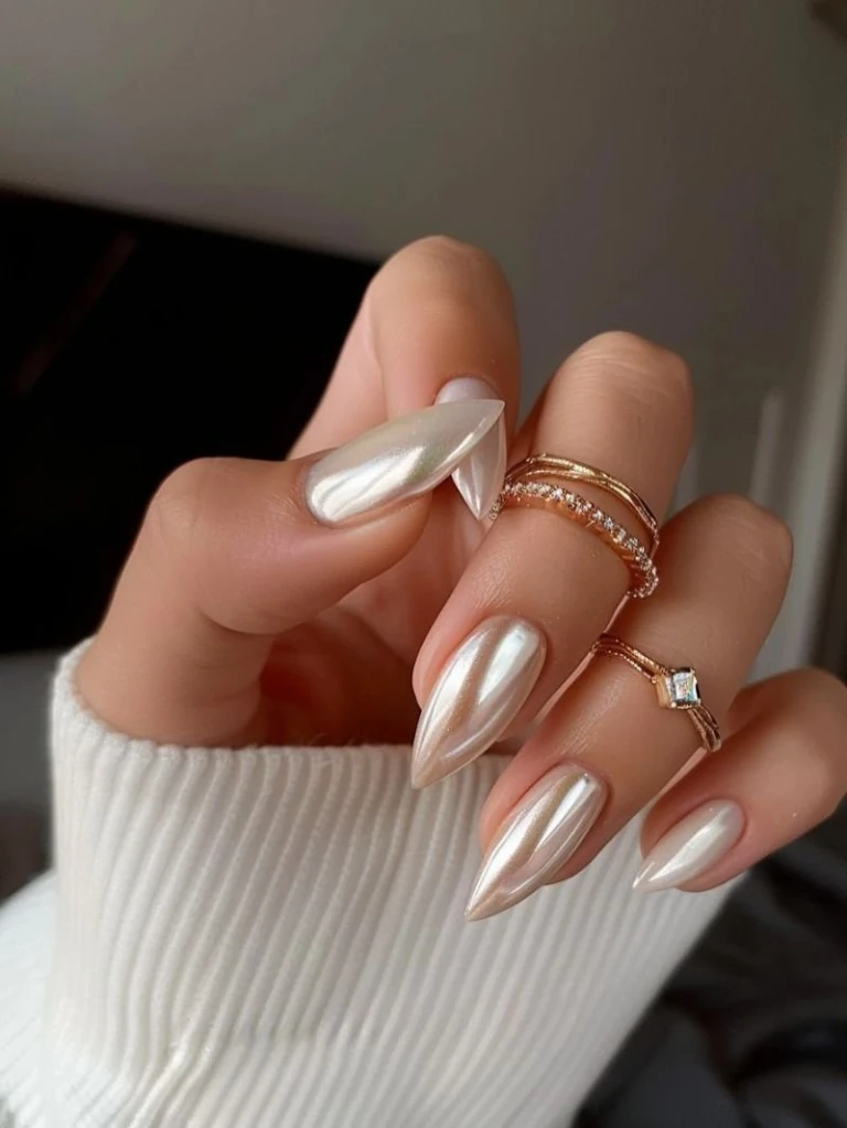 Nude wedding nails with summer nails 2026, featuring shaadi nails in bridesmaid neutral tones for fall for guest.