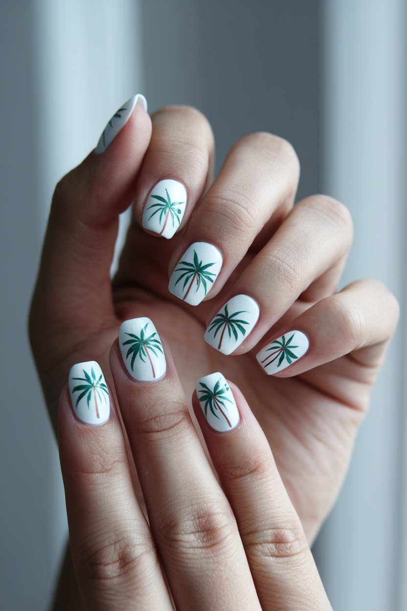 White gold nails with chrome French tip nails, gold prom nails, pink and lace.