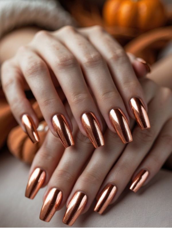 Autumn Nail Designs inspiration look 1