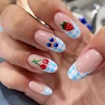 Cherry Nails inspiration look 1