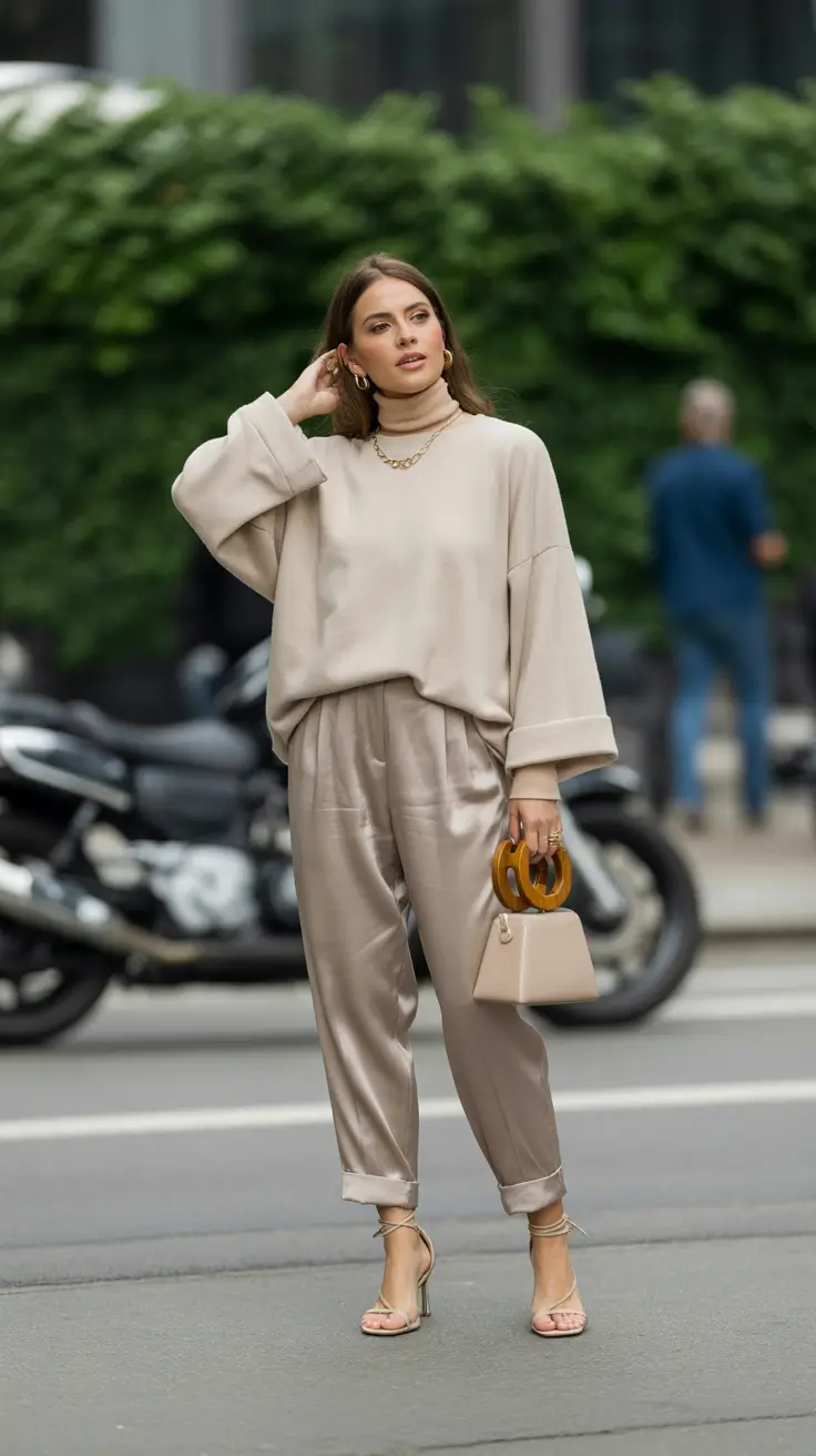 Relaxed elegance in neutral tones