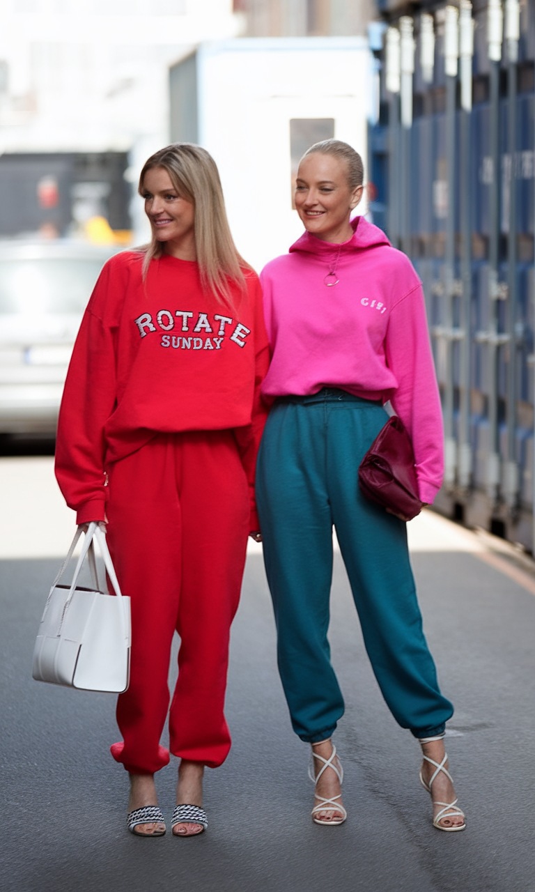 Bold colors and casual vibes