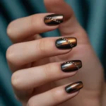 Dark Fall Nails inspiration look 1