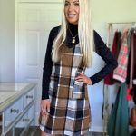 Fall Dress Outfit inspiration look 1