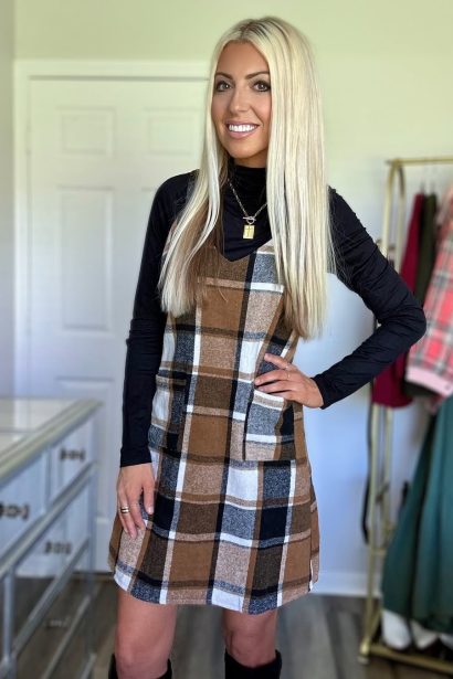 Fall Dress Outfit inspiration look 1