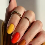 Fall Gel Nails inspiration look 1