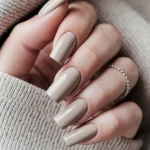 Fall Square Nails inspiration look 1