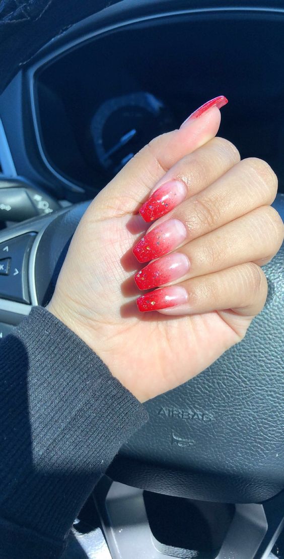 Glitter Nails inspiration look 1