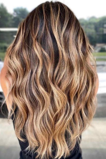 Hair Color Ideas Fall inspiration look 1