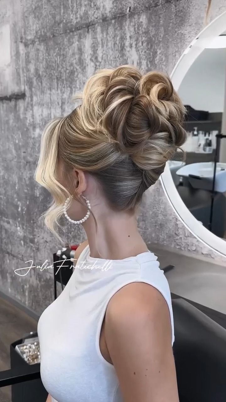 Classic French roll with modern twist highlights