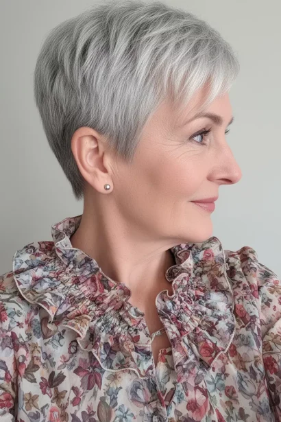 Hairstyles For Women Over 60 inspiration look 1