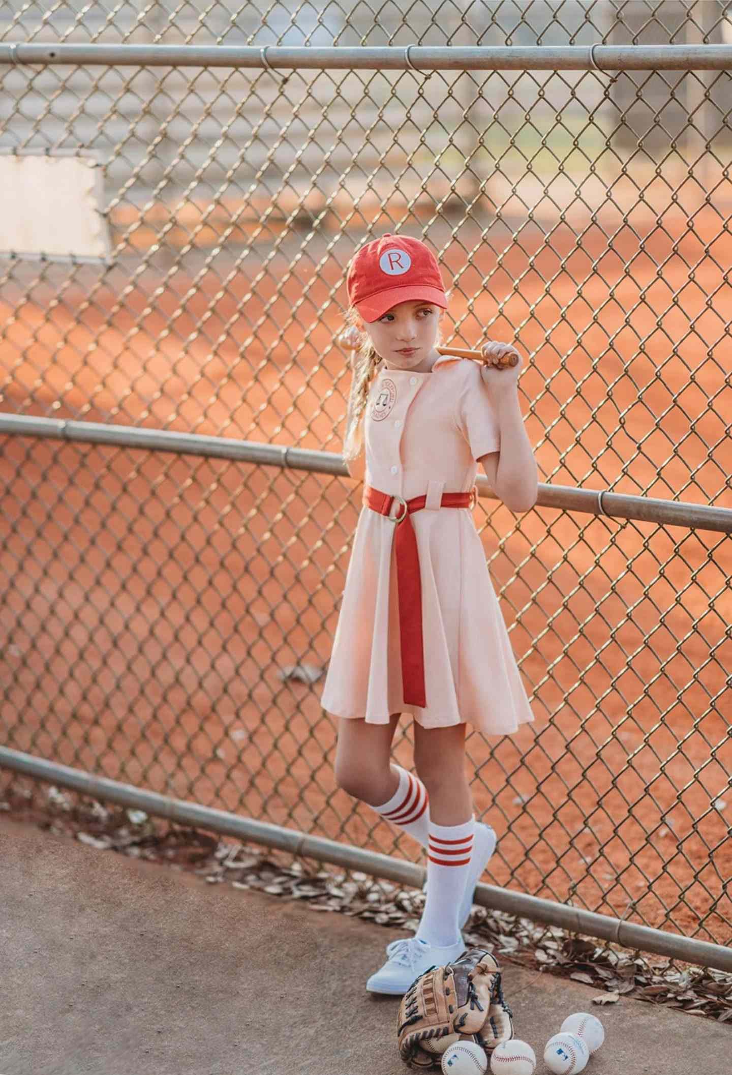 Vintage baseball costume, classic team look