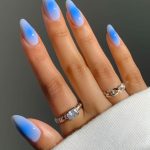 Light Blue Nails inspiration look 1