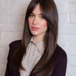 Long Bangs inspiration look 1