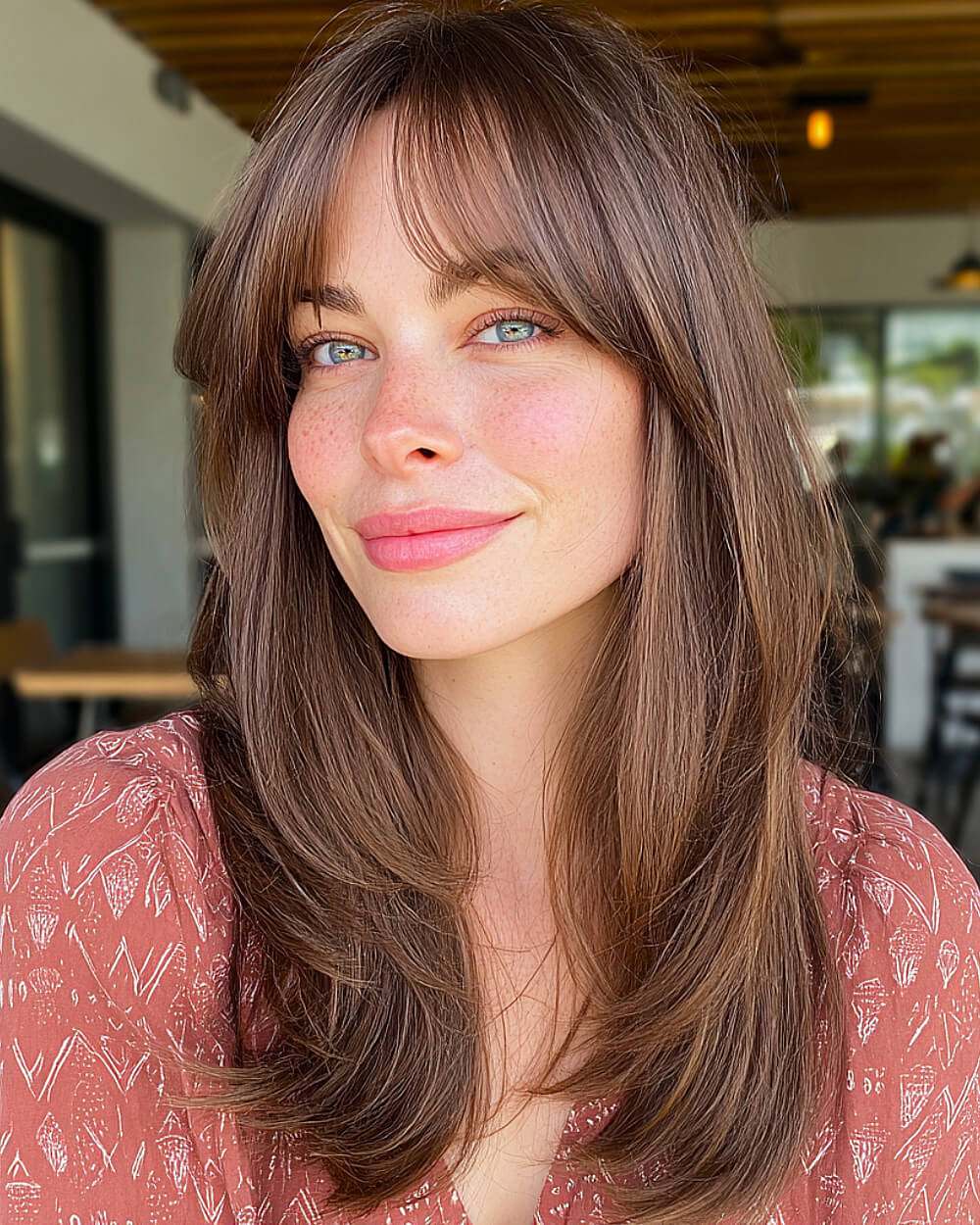 Classic layers with warm tones