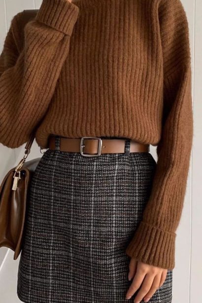 Mini Skirt Outfit inspiration look 1