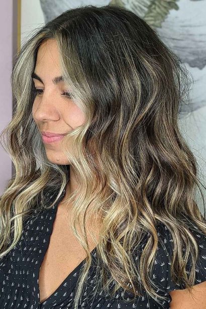 Money Piece Hair inspiration look 1