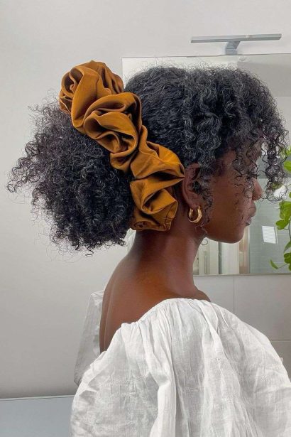 Natural Hairstyles inspiration look 1