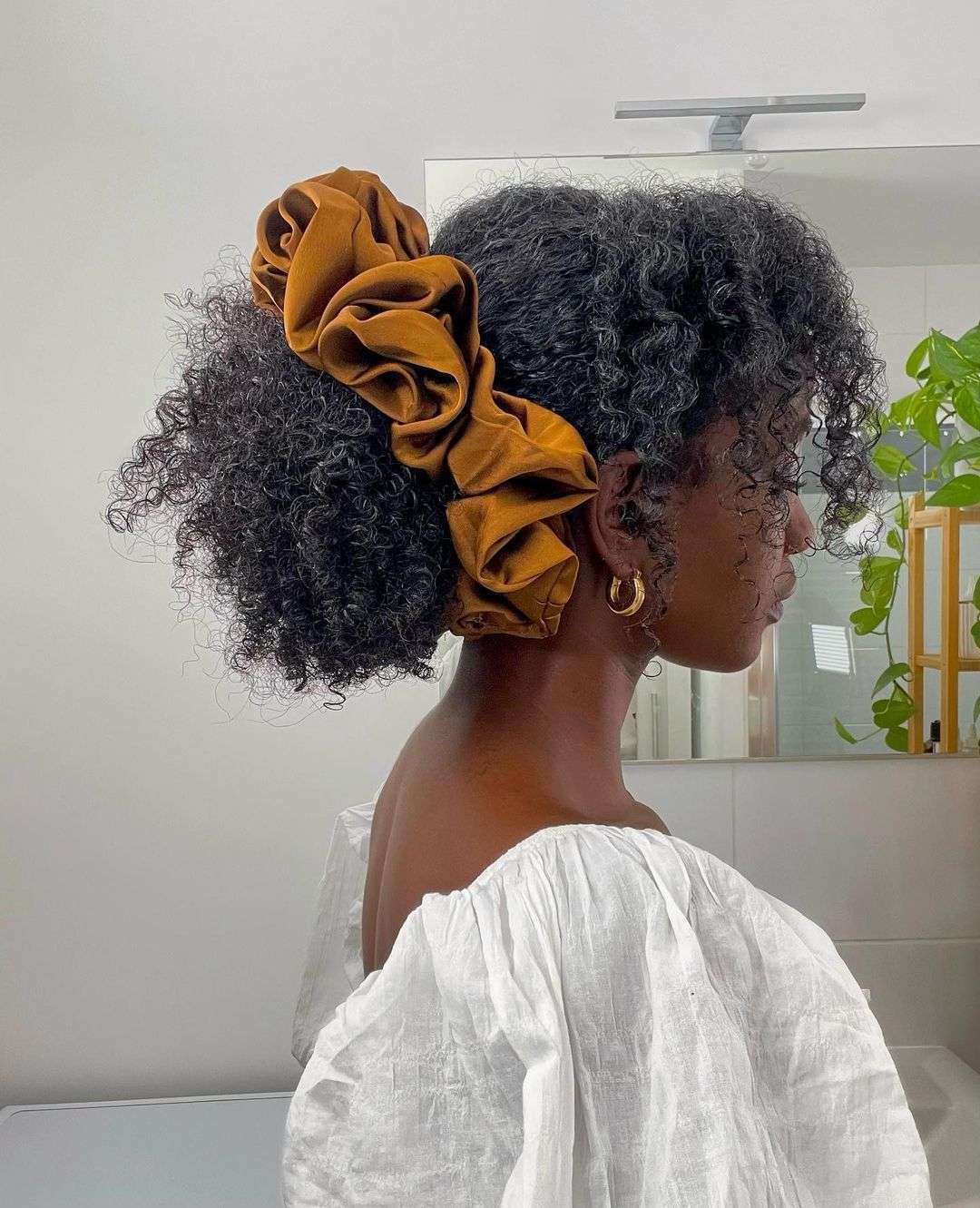 Natural Hairstyles inspiration look 1