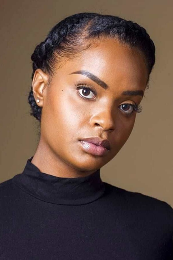 Cornrow halo braid elegant look