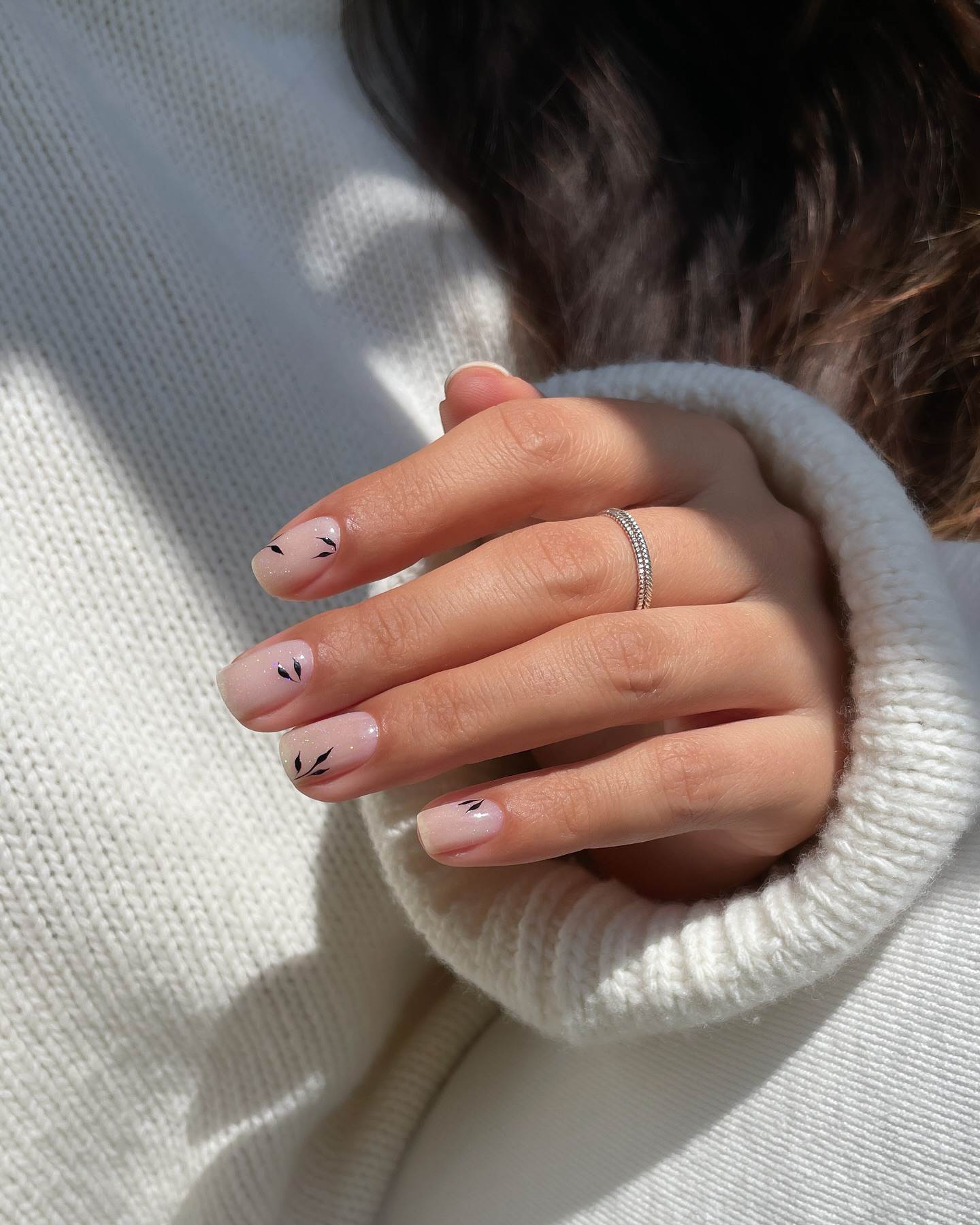 Natural Nails inspiration look 1