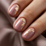 Pink Fall Nails inspiration look 1