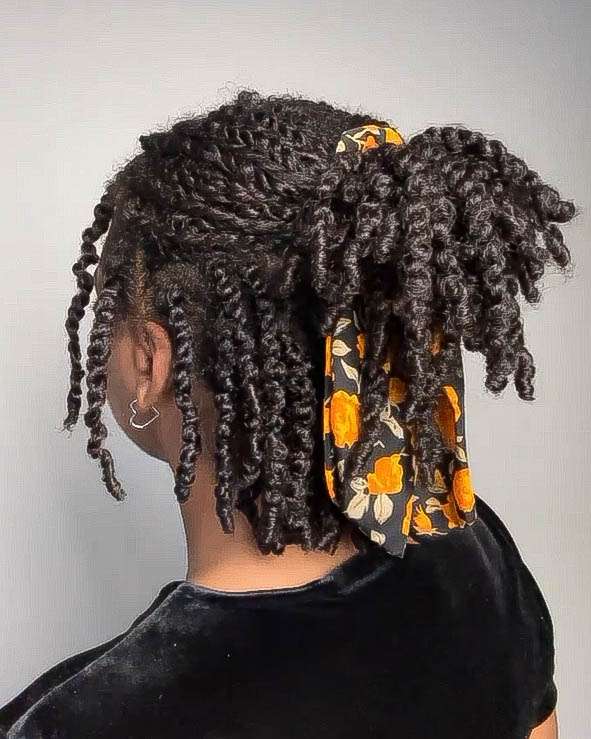 Protective Hairstyles For Natural Hair inspiration look 1