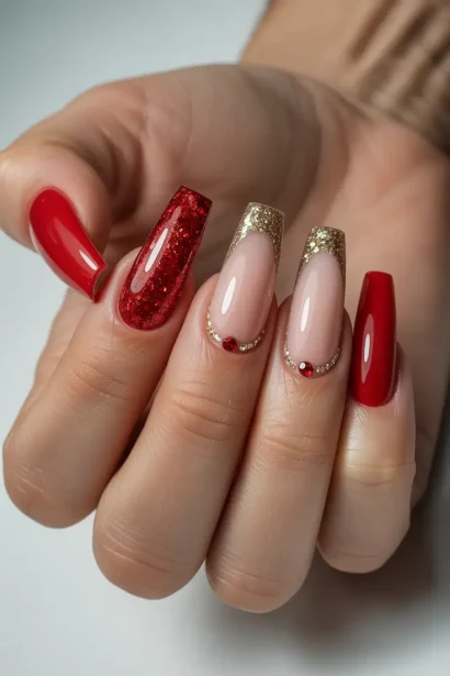 Red Nail Designs inspiration look 1