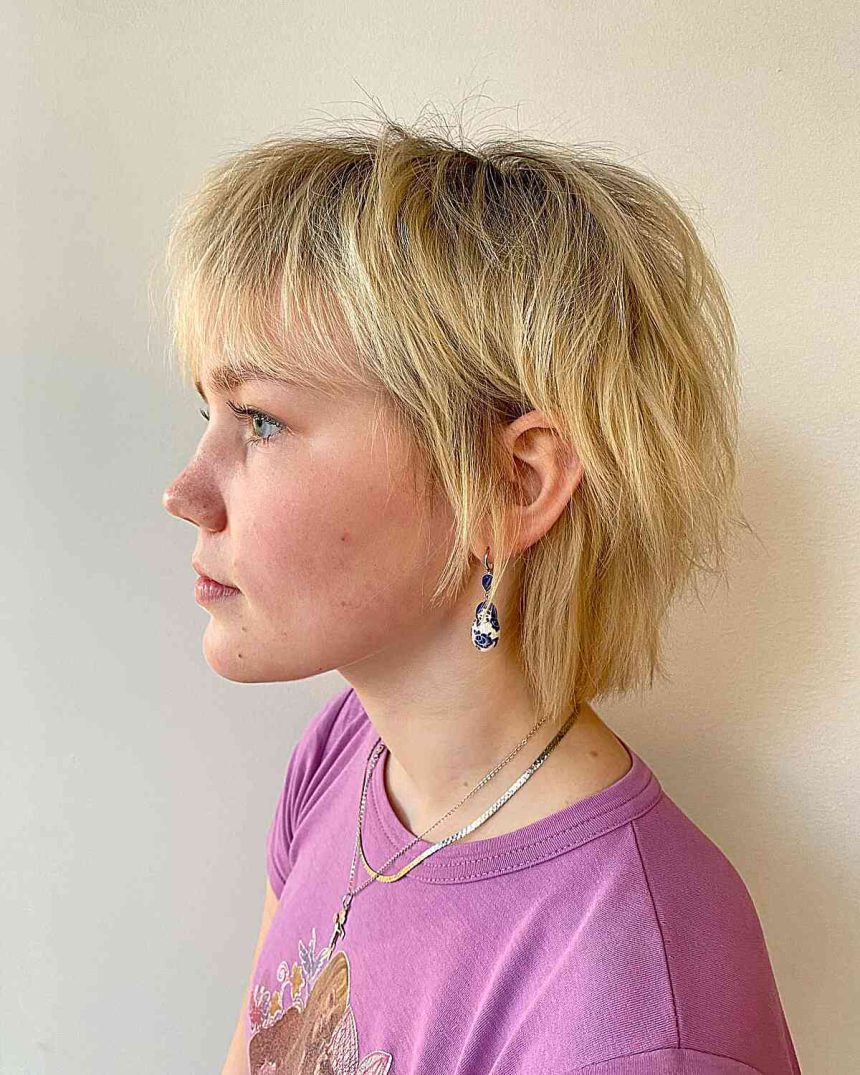 Short Bangs inspiration look 1