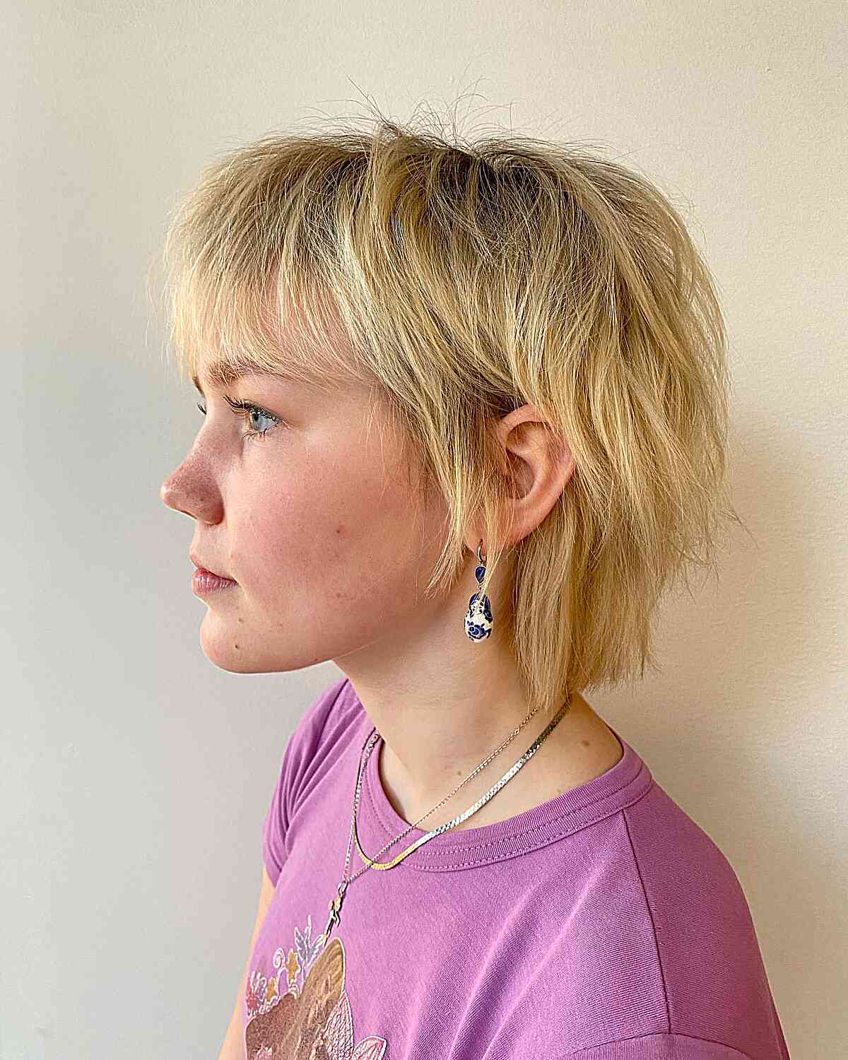 Short Bangs inspiration look 1
