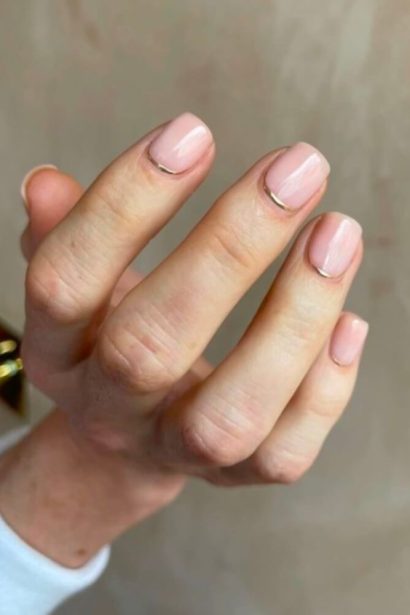 Short Gel Nails inspiration look 1