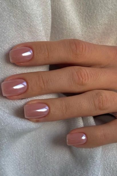 Short Square Nails inspiration look 1