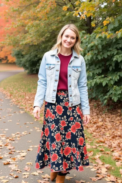 Warm Autumn Outfits inspiration look 1