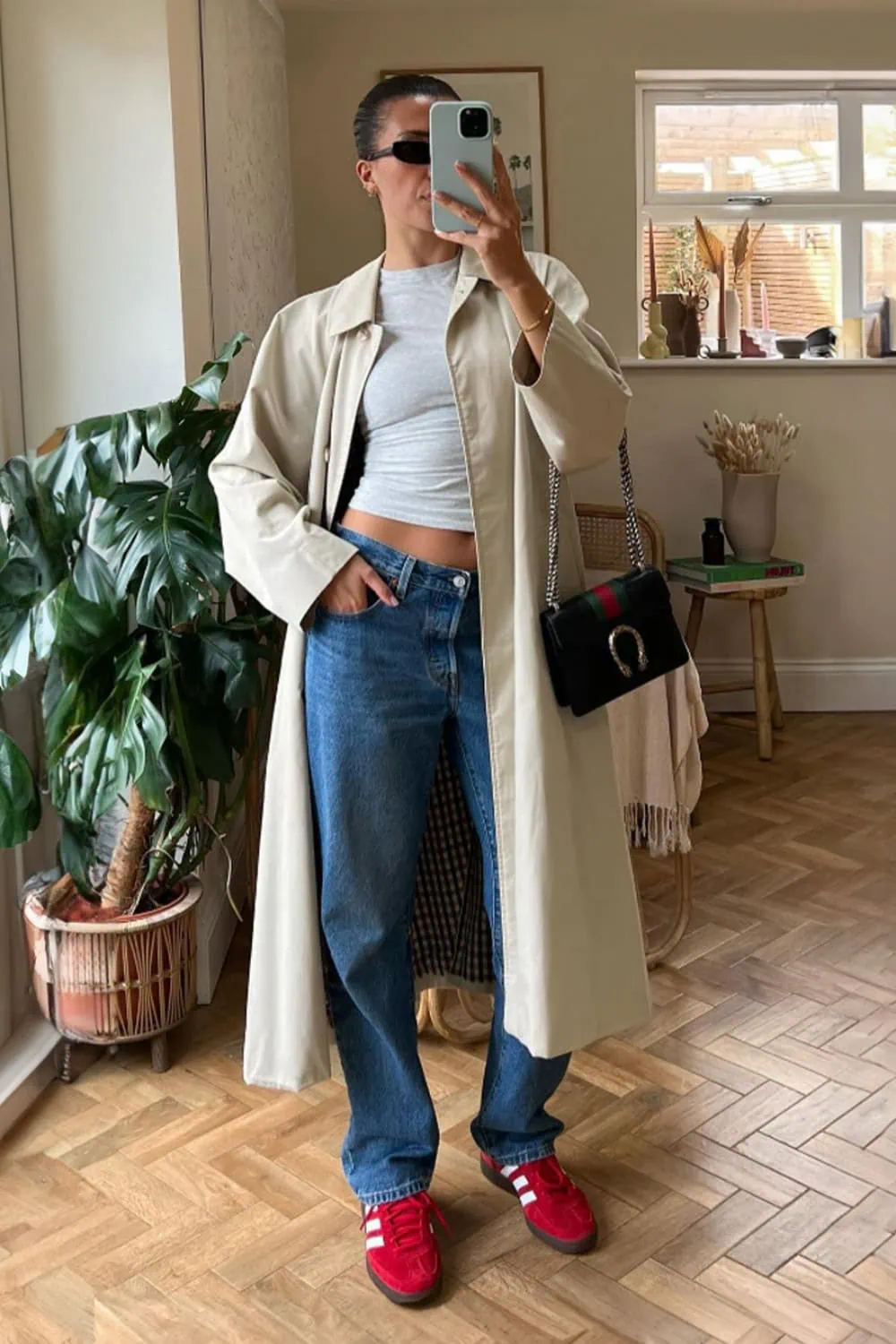 Effortless layers with long coat
